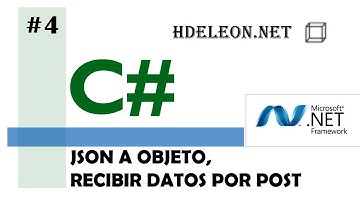 Curso de C# .NET | Json a objeto, recibir datos por método Post | #4