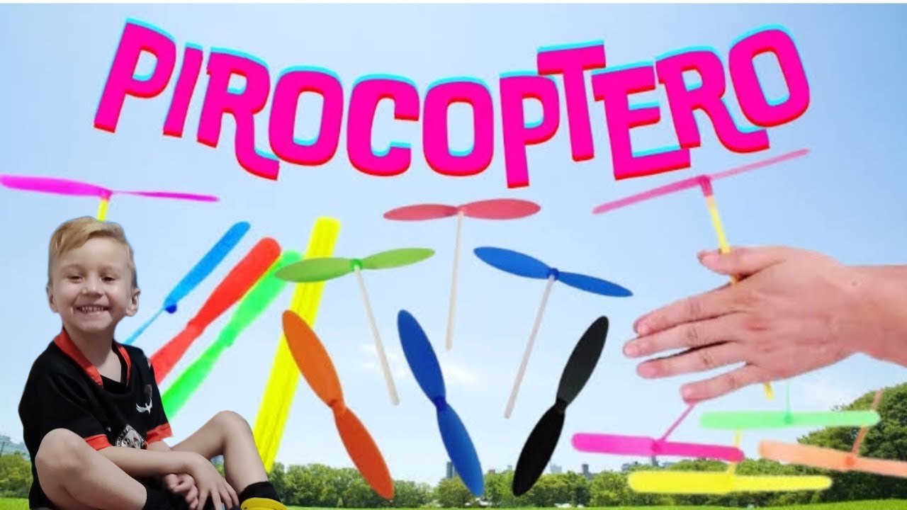 Pirocoptero - Helicóptero de Pirulito. - YouTube