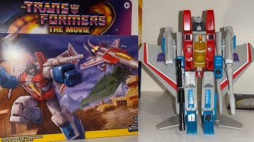 Transformers the movie 86 retro generation one Starscream review. G1 seeker re issue collection