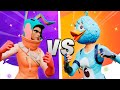 Зая против Утки в Fortnite (эксклюзивный скин)