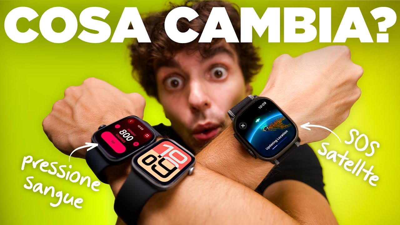 I NUOVI APPLE WATCH TI SALVANO LA VITA: Watch Serie 11, Ultra 3 e SE 3
