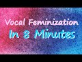 Fem Voice As Fast As Possible How To Feminize Your Voice In 8 Minutes Fem Voice As Fast As Possible How To Feminize Your Voice In 8 Minutes