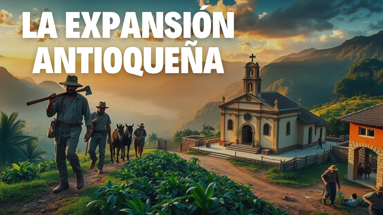 El Éxodo que Forjó a la Colombia Moderna | La Colonización Antioqueña