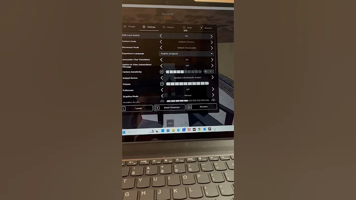 How to get shift lock on Laptop/ PC!  ;)