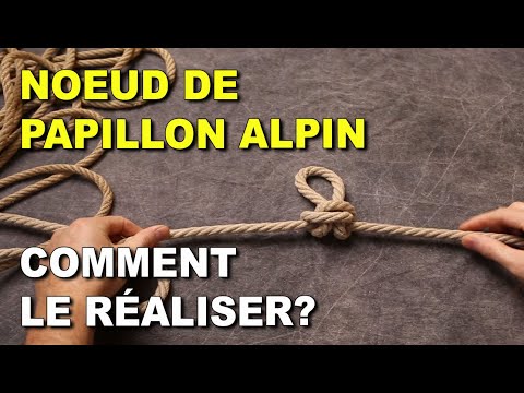 Vidéo: Qu'est-ce que le nœud alpin ?