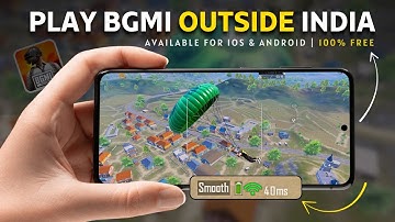 VPN FOR BGMI OUTSIDE INDIA | Fix 65% Loading | IOS & ANDROID 2025 |