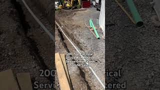 New Electrical Service With A Transfer Switch #generator #electric #construction #wiring