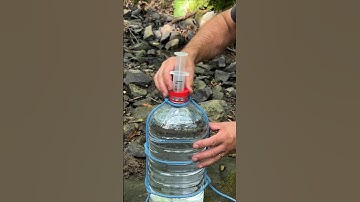 This Genius Water Hack Will Blow Your Mind! #campping #lifehacks #survival
