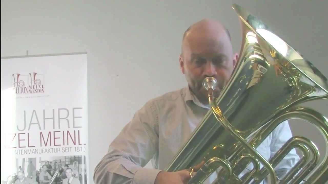 Wilfried Brandstötter präsentiert die neue Melton-Meinl Weston F-Tuba 2260RA | Melton Meinl Weston