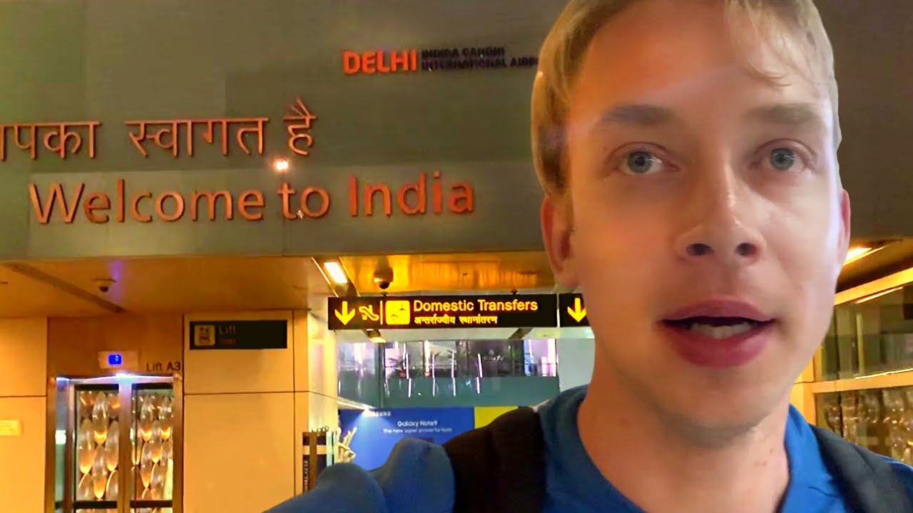 A BUMPY START in NEW DELHI, INDIA... vlog 17