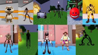 How to Get 14 Morphs from 4 Roblox Games - SCP Morph, Backrooms Rainbow, Twixxels Stalker & More! screenshot 1