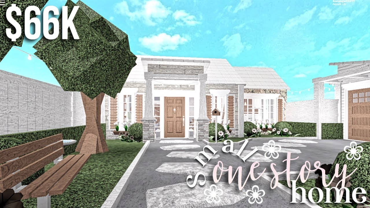 Cute Aesthetic Bloxburg Houses 1 Floor I Tried Building An Aesthetic