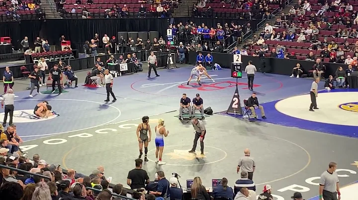 CIF State FEB 2022- 134 lbs- Semifinals- Damion El...