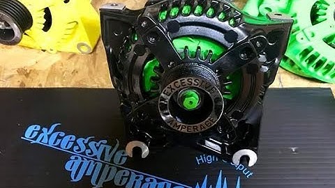 Excessive Amperage High Output Alternator