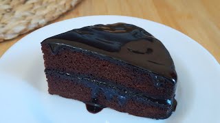 SUPER MOIST CHOCOLATE CAKE | NO OVEN PALING MUDAH