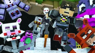 FIVE NIGHTS AT JUMPING! | Minecraft Adventure Map FNAF Parkour! /w Facecam