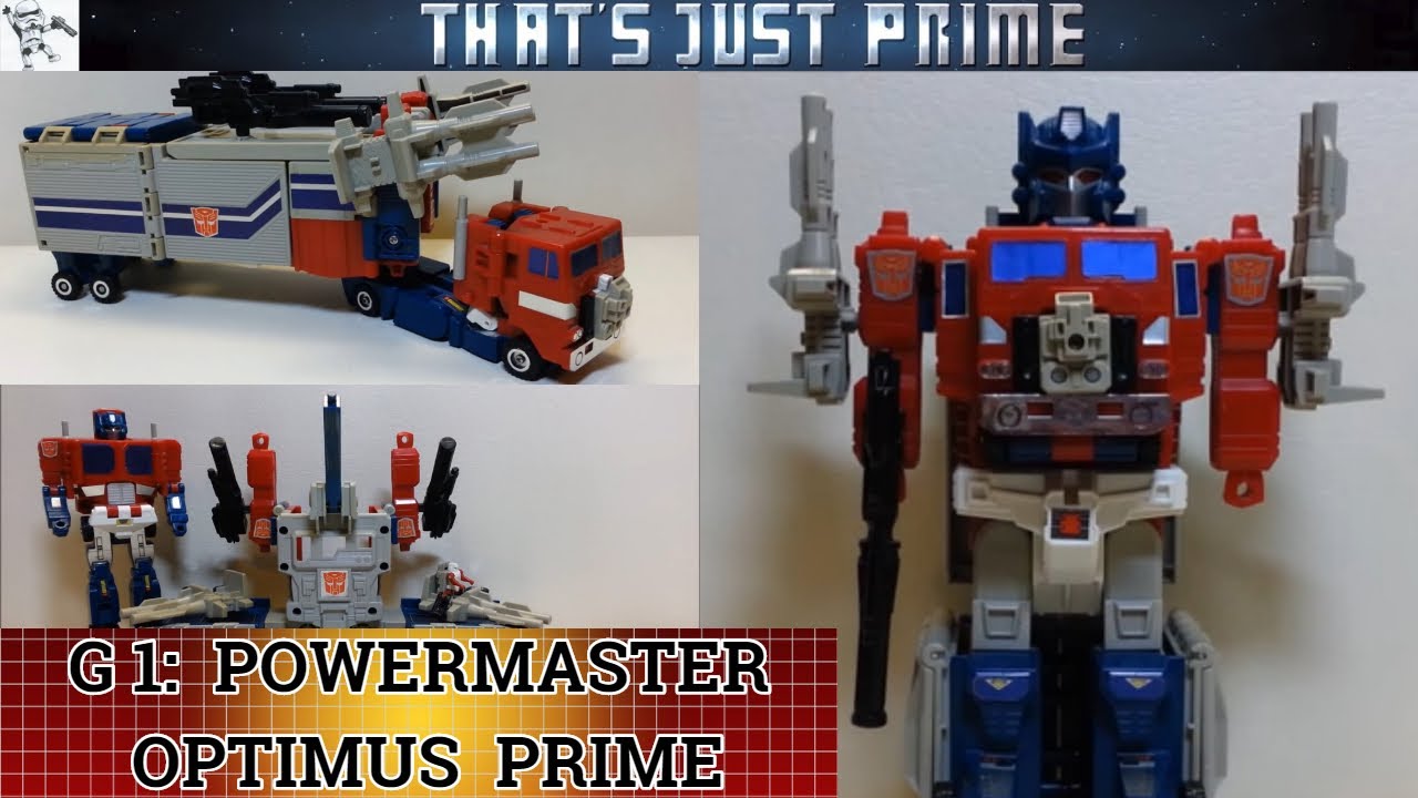 Transformers Generation 1 PowerMaster Optimus Prime Review