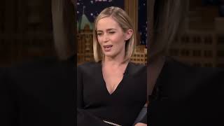 Emily Blunt’s kids are picking up their dad’s American accent#shorts