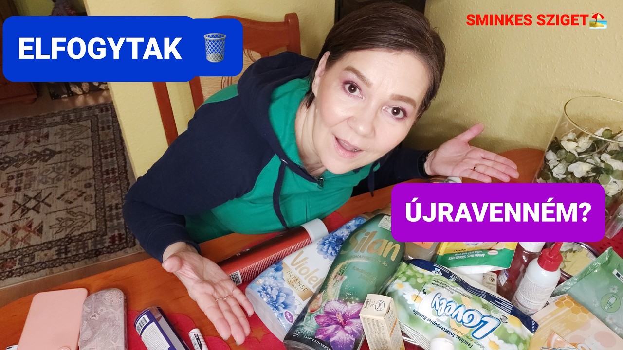 ELFOGYTAK 🗑️VAJON ÚJRAVENNÉM 🤔#drogéria #elfogytak