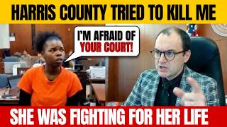 Judge Fleischer Hears Defendant Claim Harris County Tried to Kill Her During Emotional Hearing
