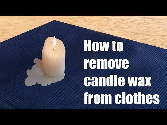 How To Remove Candle Wax Stains: Tips