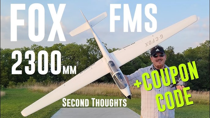 FMS Planeur 1/6 Glider 2300mm Fox V2 PNP Kit FMS023