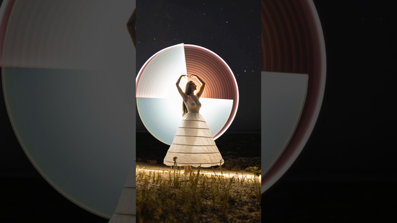 Luminous Contrast: Ilenia in White