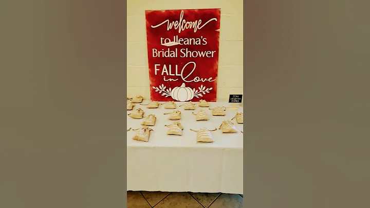 Bridal Shower 💍👰‍♀ #shorts #eventplanning #life #diy #love #vlog #cricut #foryou #youtubeshorts #fun