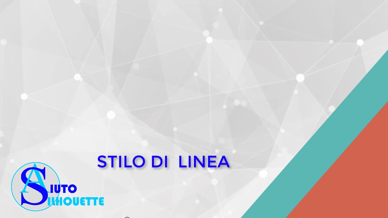 PANNELLO STILO DI LINEA - SILHOUETTE STUDIO