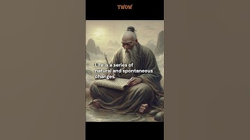 Let Things Flow Naturally, Taoist Wisdom for Freedom and Happiness #wisdom #lettinggo #taoism #wuwei