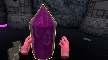 VR Test Level: Crystal Temple (HTC Vive | SteamVR | Unity)