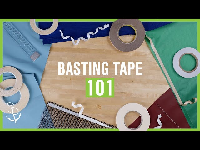 Seamstick Basting Tape for Dacron, Nylon, Vinyl & Home Sewing 