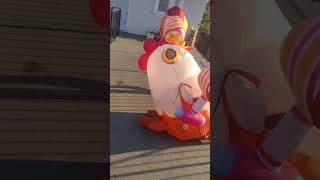 Chicken inflatable costume  #inflatable