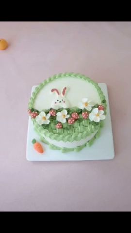 另类的小兔兔蛋糕教程来了