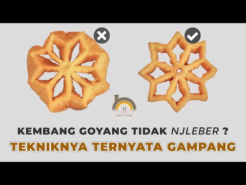 Tips Cara Membuat Kue Kembang Goyang Renyah Bentuknya Cantik | Kue Nusantara