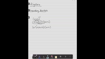 How to expand brackets cubed #maths #mathtutorial #exam #algebra #gcse #mathguide #intomath