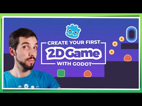 Make Your First 2D Game with Godot: Player and Enemy (beginner tutorial part 1)