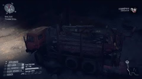 Spintires Mudrunner PS4 : Hardcore Complete the map in 30 minutes- Island