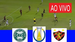 CORITIBA X SPORT RECIFE AO VIVO COM IMAGEM I BRASILEIRAO SERIE B 2024 ASSISTA HOJE