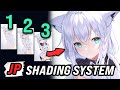 How to shade like japanese artists  the 123 shadow systemtutorial