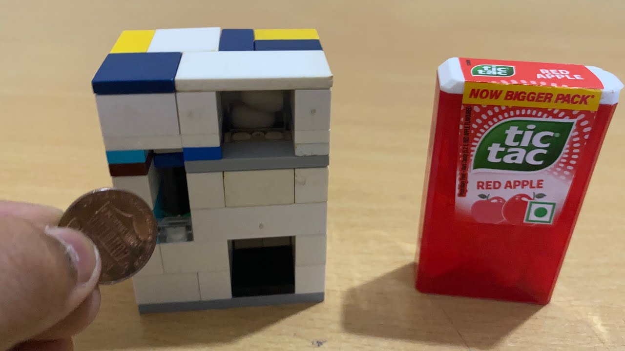 How to make a lego tictac machine lego legomini tutorial art 