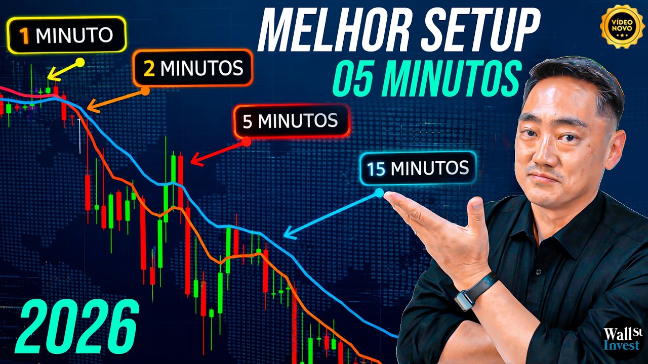 O MELHOR SETUP PARA GRÁFICO DE 5 MINUTOS | Day Trade Avançado 2026