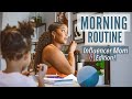 Realistic Morning Routine | Influencer Mom Edition!