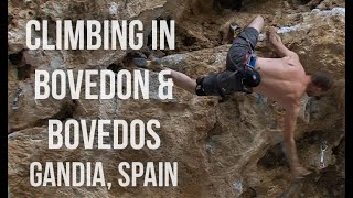Climbing in Gandia Spain - Bovedon and Bovedos