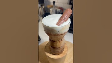 You’ll love making this Twix Iced Latte ASMR #relaxing #satisfying #espresso #shorts #viralvideo