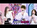 Oh My Girl Arin cute reaction after seeing photo of txt Soobin