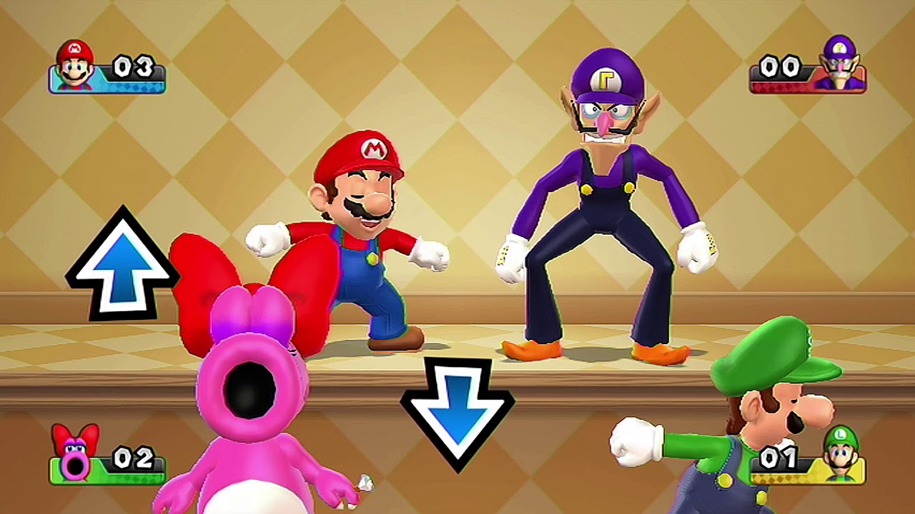 Mario Party 9 Free For All Minigame Don T Look Youtube Mario Party 9 Free For All Minigame Don T Look Youtube
