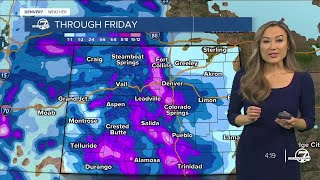 Heavy snow in Denver: 8 to 16 inches possible through Friday