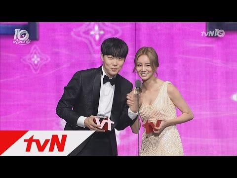 tvNfestival&awards [tvN10어워즈] 드디어 만난 어남류! 혜리♥류준열 161009 EP.2