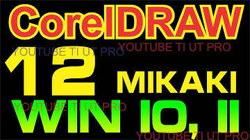 COREL DRAW 12 TRÊN WINDOWS 10 , 11 MÁY CẮT DECAL CÁC LOẠI MIKAKI #corel #CORELDRAW #decal